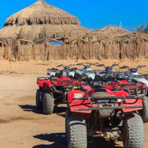 Safari na čtyřkolkách Hurghada